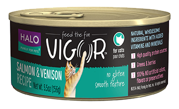 Halo Vigor Salmon and Venison Recipe