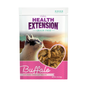 Health Extension 100% Pure Dired Cat Treats Buffalo Recipe