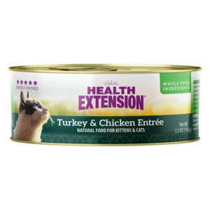 Health Extension Canned Cat Food Turkey & Chicken Entree