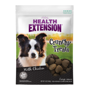 Health Extension Crunchy Treats With Chicken For Large Dogs