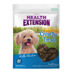 Health Extension Crunchy Treats With Chicken For Small Dogs
