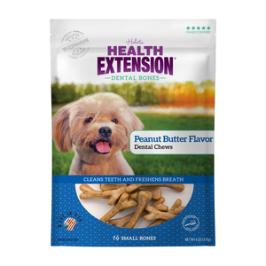 Health Extension Dental Bones Peanut Butter Flavor Dental Chews