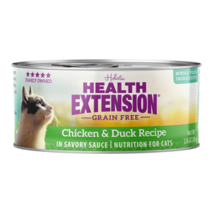 Health Extension Grain Free Canned Cat Food Chicken & Duck Recipe In Savory Sauce