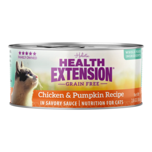 Health Extension Grain Free Canned Cat Food Chicken & Pumpkin Recipe In Savory Sauce
