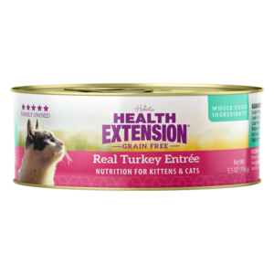 Health Extension Grain Free Canned Cat Food Real Turkey Entree