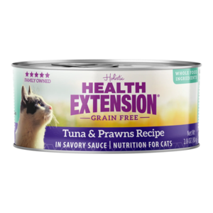 Health Extension Grain Free Canned Cat Food Tuna & Prawns Recipe In Savory Sauce
