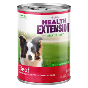 Health Extension Grain Free Canned Dog Food Beef Recipe