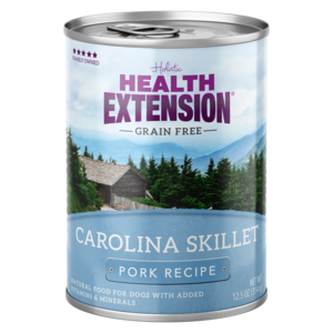 Health Extension Grain Free Canned Dog Food Carolina Skillet Pork Recipe
