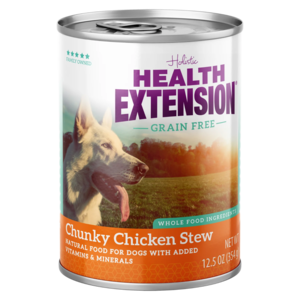 Health Extension Grain Free Canned Dog Food Chunky Chicken Stew