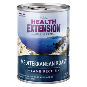 Health Extension Grain Free Canned Dog Food Mediterranean Roast Lamb Recipe