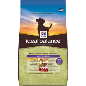 Hill's Ideal Balance Mature Adult Natural Chicken & Brown Rice Recipe