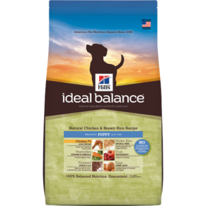Hill's Ideal Balance Puppy Natural Chicken & Brown Rice Recipe