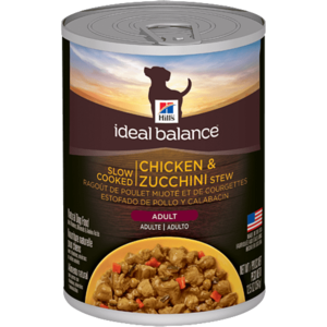 Hill's Ideal Balance Regular Canned Adult Slow Cooked Chicken & Zucchini Stew