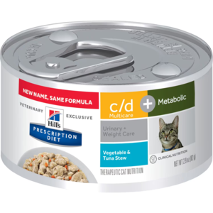 Hill's Prescription Diet c/d Multicare + Metabolic Vegetable & Tuna Stew