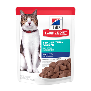 Hill's Science Diet Adult 7+ Tender Tuna Dinner (Pouch)
