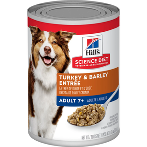 Hill's Science Diet Adult 7+ Turkey & Barley Entree