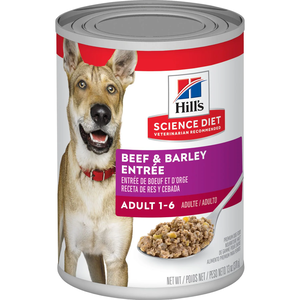 Hill's Science Diet Adult Beef & Barley Entree