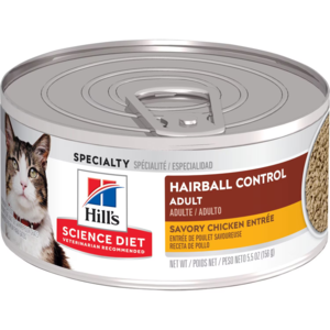 Hill's Science Diet Adult Hairball Control Savory Chicken Entree