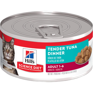 Hill's Science Diet Adult Tender Tuna Dinner
