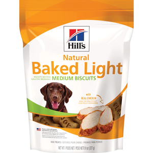 Hill's Science Diet Natural Baked Light Medium Biscuits With Real Chicken