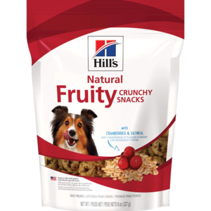 Hill's Science Diet Natural Fruity Crunchy Snacks With Cranberries & Oatmeal