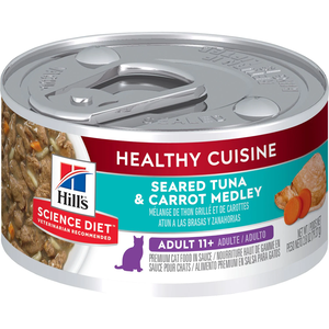 Hill's Science Diet Healthy Cuisine Adult 11+ Seared Tuna & Carrot Medley