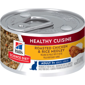 Hill's Science Diet Healthy Cuisine Adult 7+ Roasted Chicken & Rice Medley