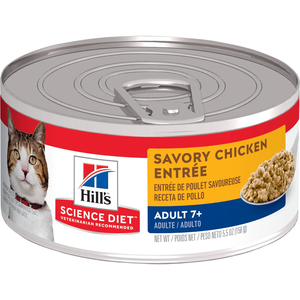 Hill's Science Diet Adult 7+ Savory Chicken Entree