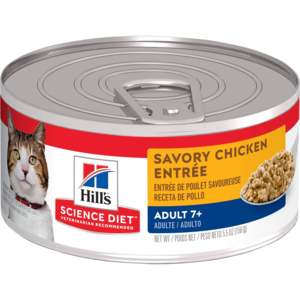 Hill's Science Diet Adult 7+ Savory Chicken Entree