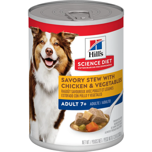 Hill's Science Diet Adult 7+ Savory Stew With Chicken & Vegetables