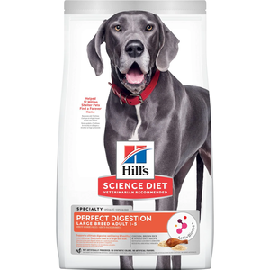 Hill's Science Diet Perfect Digestion Chicken, Brown Rice & Whole Oats Recipe For Large Breed Adult Dogs
