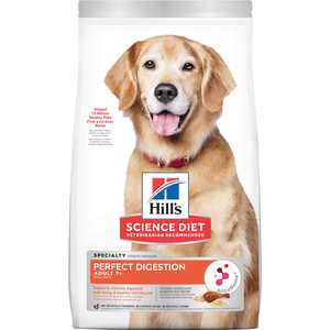 Hill's Science Diet Perfect Digestion Chicken, Whole Oats & Brown Rice Recipe For Adult 7+ Dogs