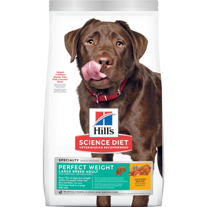 Hill's Science Diet Perfect Weight Chicken Recipe For Large Breed Adult Dogs