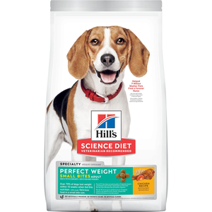 Hill's Science Diet Perfect Weight Chicken Recipe Small Bites For Adult Dogs
