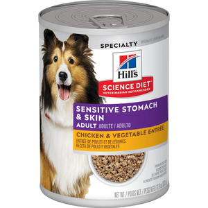 Hill's Science Diet Sensitive Stomach & Skin Adult Chicken & Vegetable Entree