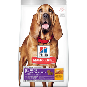 Hill's Science Diet Sensitive Stomach & Skin Chicken & Barley Recipe For Large Breed Adult Dogs