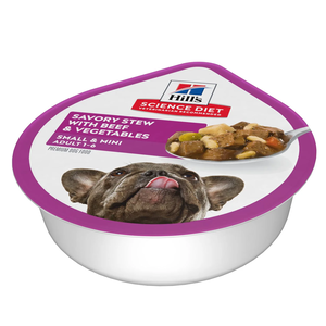Hill's Science Diet Small & Mini Adult Savory Stew With Beef & Vegetables