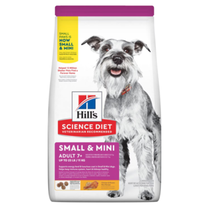 Hill's Science Diet Small & Mini Adult 7+ Chicken & Brown Rice Recipe