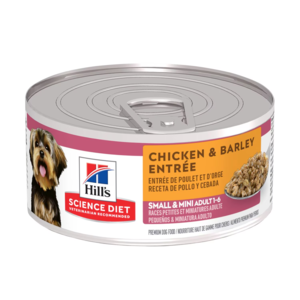 Hill's Science Diet Small Paws Chicken & Barley Entree For Adult Dogs