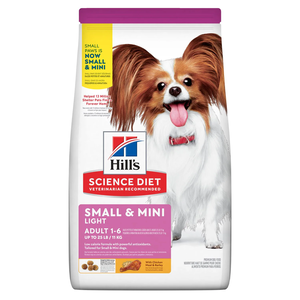 Hill's Science Diet Small & Mini Light Adult With Chicken Meal & Barley