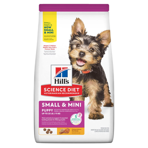 Hill's Science Diet Small & Mini Puppy Chicken & Brown Rice Recipe