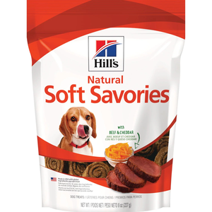 Hill's Science Diet Natural Soft Savories With Beef & Cheddar