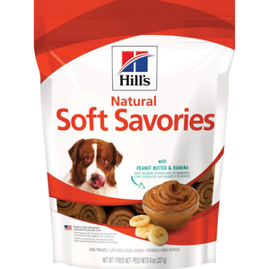 Hill's Science Diet Natural Soft Savories With Peanut Butter & Bananas