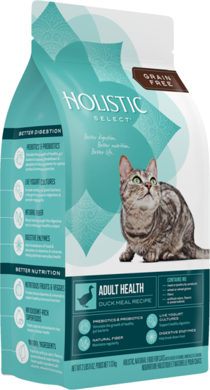 Holistic Select Grain Free Adult Health Duck Meal Recipe