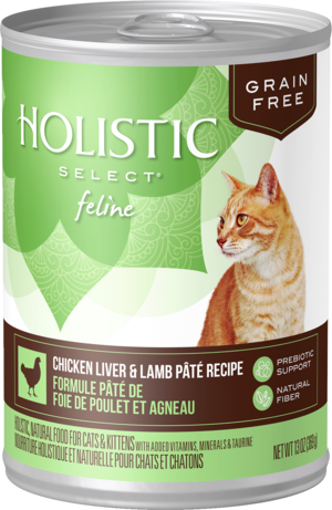 Holistic Select Grain Free Canned Chicken Liver & Lamb Pate Recipe