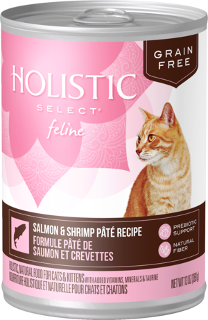 Holistic Select Grain Free Canned Salmon & Shrimp Pate Recipe