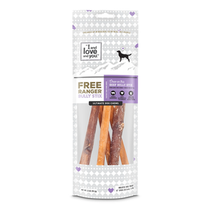 I and Love and You Ultimate Dog Chews Free Ranger Beef Bully Stix