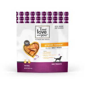 I and Love and You Dog Treats Grater Taters