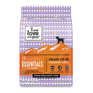 I and Love and You Naked Essentials Grain Free With Chicken + Lentils For Puppies