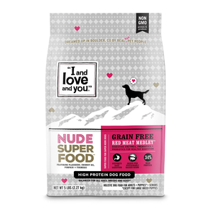 I and Love and You Nude Super Food Grain Free Red Meat Medley Recipe